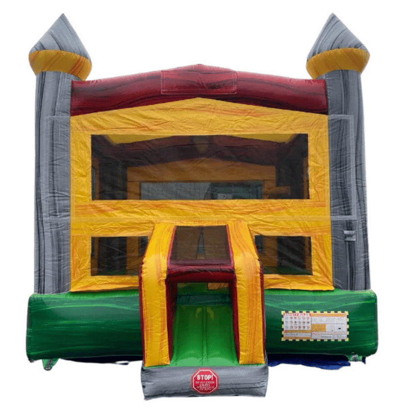 Moonwalk USA Rocky Castle Bounce House Front View