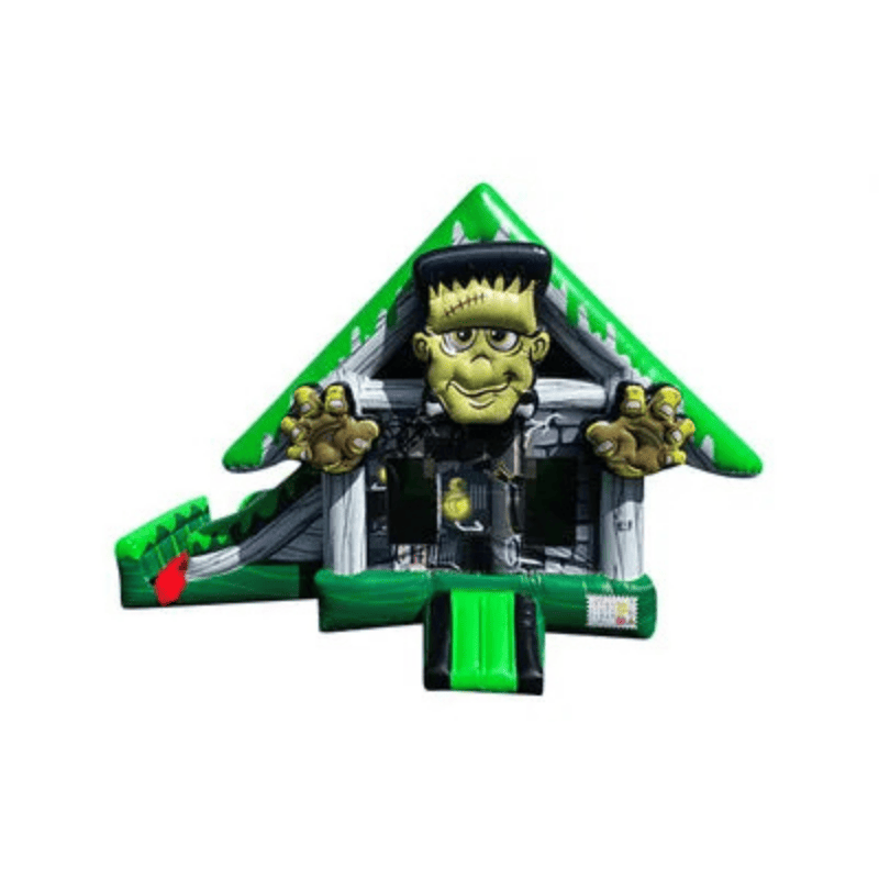 22ft Frankenstein Combo – Spooky Inflatable for Halloween Party Rentals Front View