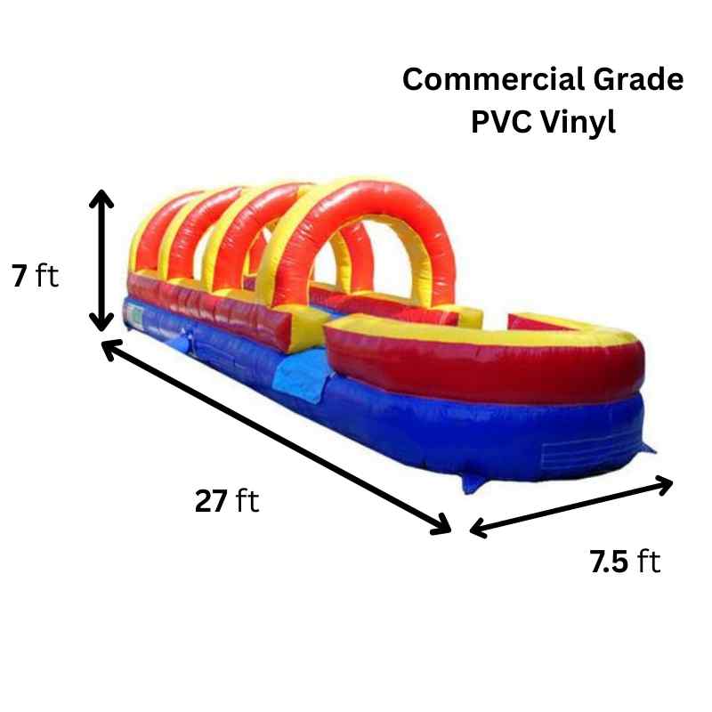 Moonwalk USA 20'H Rainbow Screamer Slide w/ Slip n Splash