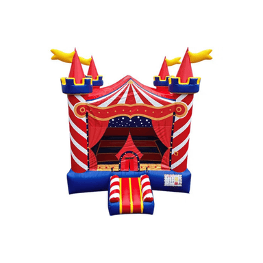 13 ft Circus Inflatable Bounce House Front View