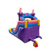 12ft Princess Castle Water Slide for Girls – Inflate-O Jumpers Rear Left View