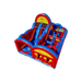 Dual Marble Obstacle Slide – Premium Marble Finish Inflatable Slide Combo Top Corner View