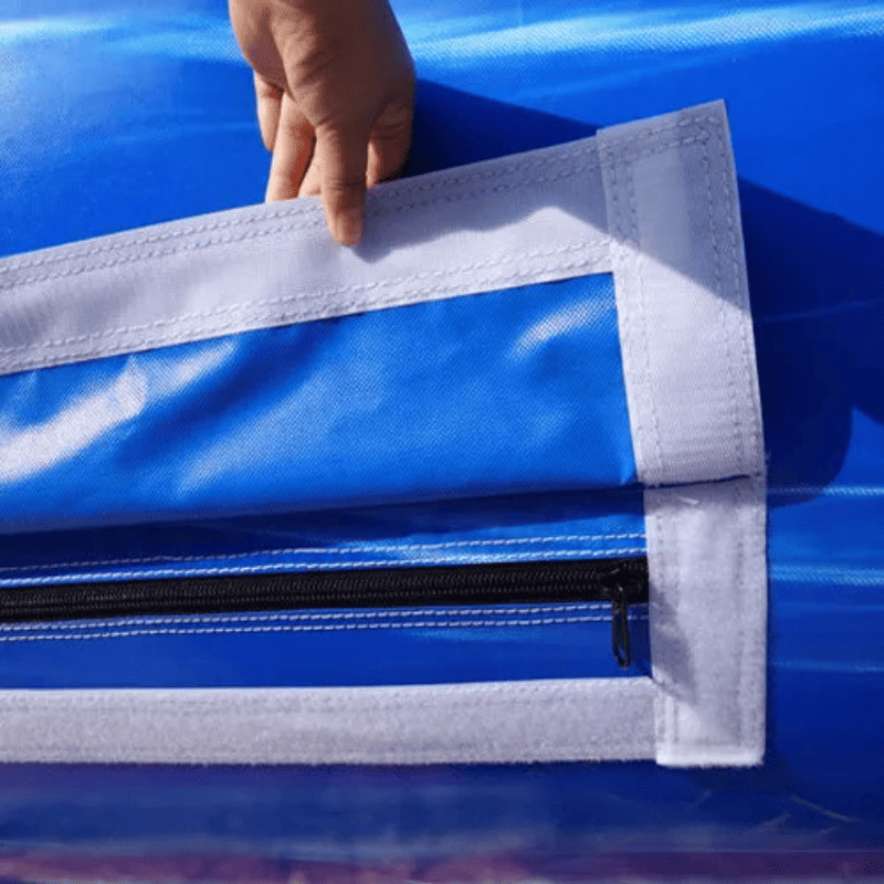 Moonwalk USA Royal Castle Bounce House Zip Latch View
