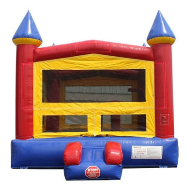 Eagle Bounce Mega Package – Bouncer, Combo & 18' Slide Bundle Bounce House 1 Front View