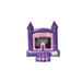 Bouncing Angels Fun Size Girly Castle Bounce House in Pink and Purple Front View
