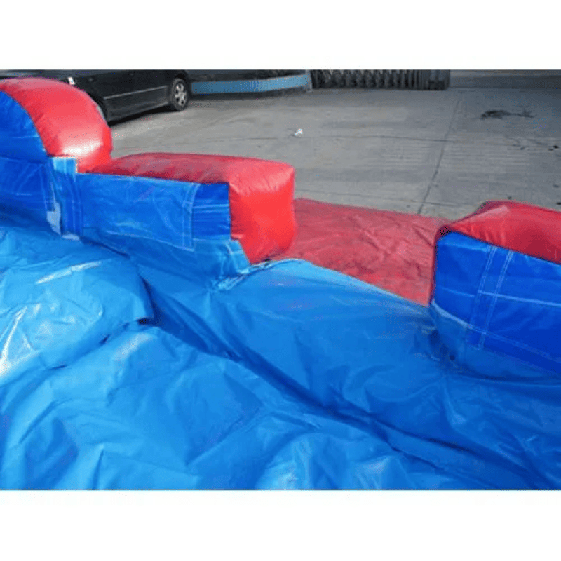Moonwalk USA 19'H 2-Lane Tsunami Water Slide W n D Pool Exit View