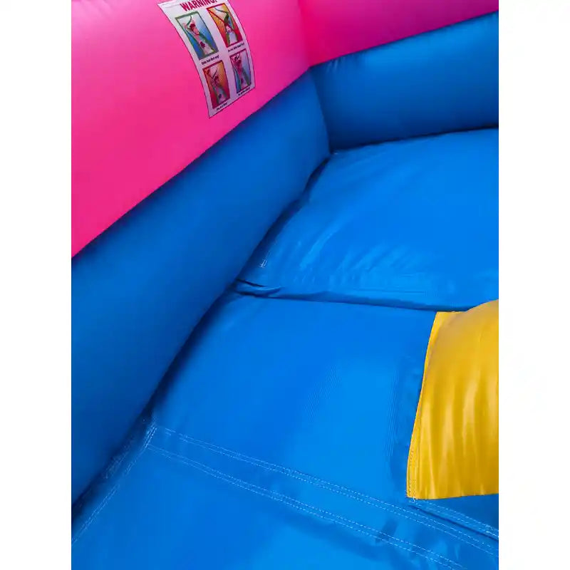 12ft Princess Castle Water Slide for Girls – Inflate-O Jumpers Top of Slide View