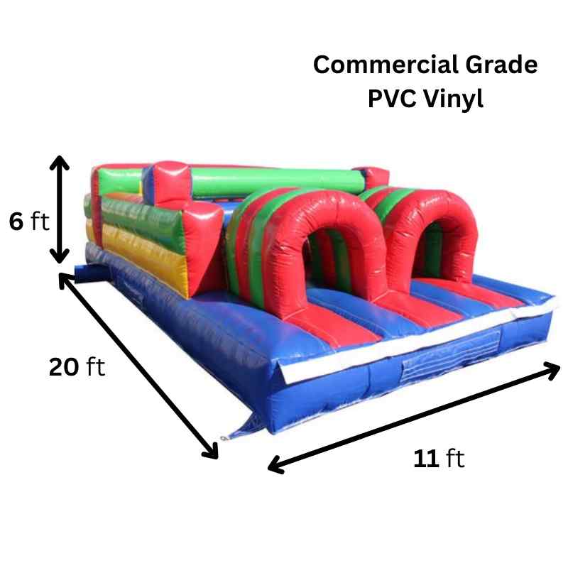 Moonwalk USA 20'L Obstacle Course (Green)