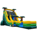 Moonwalk USA 19'H 2-Lane Palm Tree Water Slide W n D Front Right View