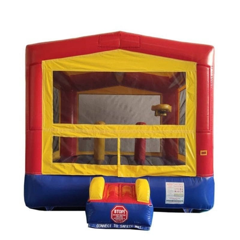 Eagle Bounce Variety Bouncer & 18' Slide Package – Custom Combo Deal Bouncer 5 Front View