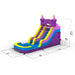 12ft Princess Castle Water Slide for Girls – Inflate-O Jumpers Dimensions View