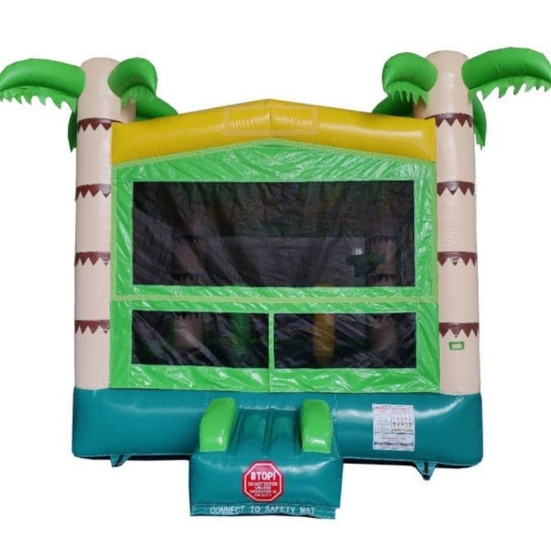 Eagle Bounce Variety Bouncer & 18' Slide Package – Custom Combo Deal Bouncer 6 Front View
