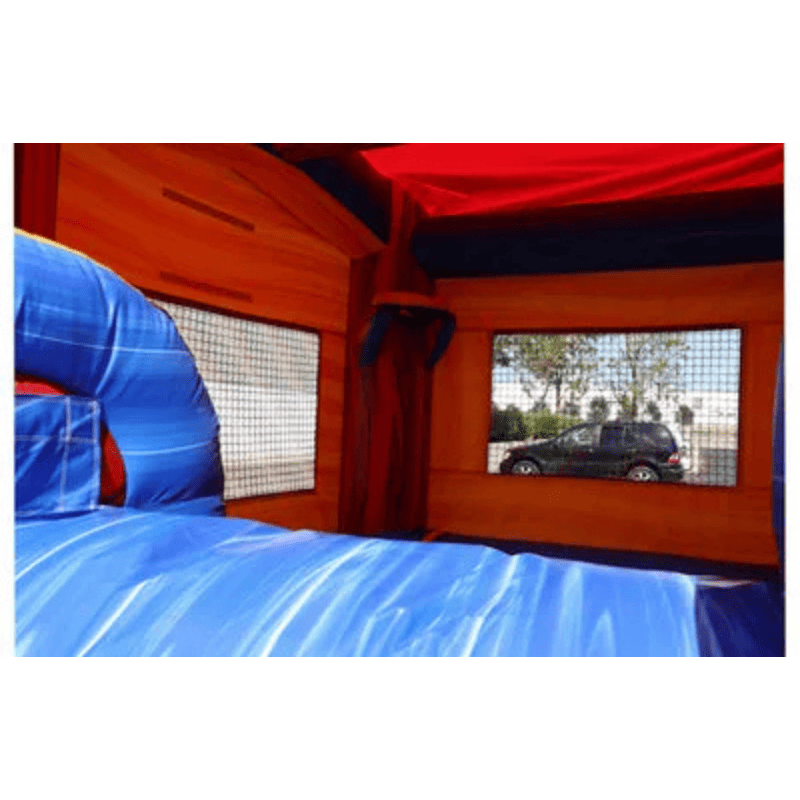 25ft Castle Mod – Classic Castle Inflatable for Rental Companies Inside View