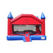Bouncing Angels Brick Castle Inflatable Jumper - 15x20 FT in Red Front View