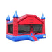 Bouncing Angels Brick Castle Inflatable Jumper - 15x20 FT in Red Front Right View