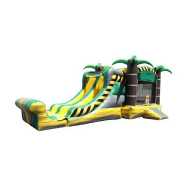 27ft Biohazard Combo – Unique Hazard-Themed Inflatable for Edgy Events Front Right View