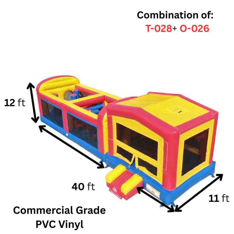 Moonwalk USA Module Bouncer with Obstacle Course
