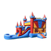 25ft Castle Module Combo – Versatile Castle-Themed Bounce House Front Right Alternate View