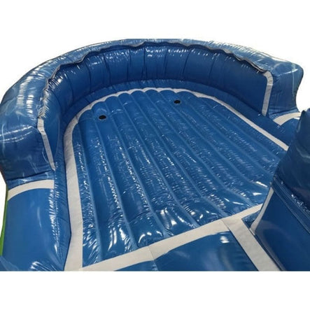 18 FT Purple Wet and Dry Inflatable Slide Drain Feature