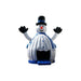 Bouncing Angels Snow Man Bounce House Winter Themed Front View