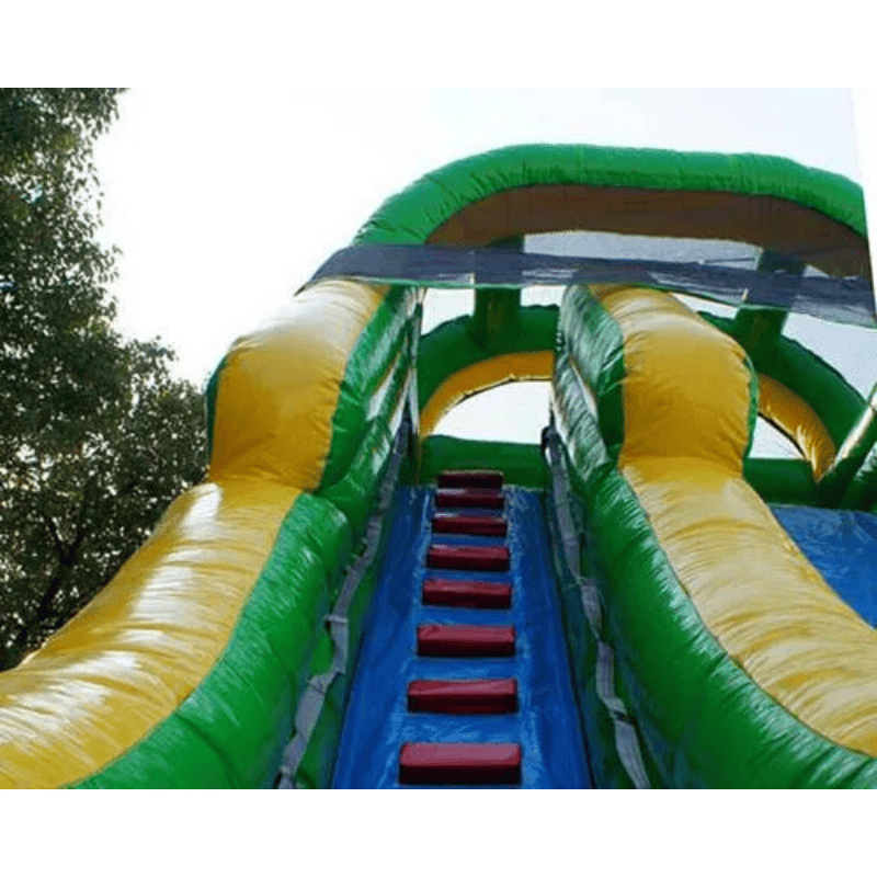 Moonwalk USA Palm Tree Screamer Slide Ladder View