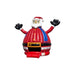 Bouncing Angels Santa Bounce House Winter Themed Front View