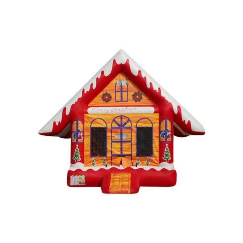 Bouncing Angels Christmas Jumper Winter Themed Bounce House Front View