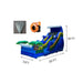 Dimensions of 18 FT Tidal Wave Wet and Dry Slide and Accessories Included