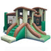 KidWise Commercial Clubhouse Bouncer Combo Front Corner View