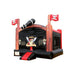 Bouncing Angels Pirate Inflatable Jumper - 15 FT with Cannon Front Left View