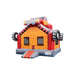 Monster Truck Bounce House Red and Yellow Style Front View