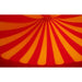 Bouncing Angels Circus Arena Bounce House in Yellow and Red Inside Roof View
