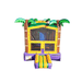360 Tropical Combo – Inflatable Combo Unit with Palm Tree Theme for Summer Events Front View