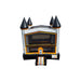 Bouncing Angels Golden Castle Inflatable Bouncer - Commercial-Grade, Wholesale Supplier, 13 ft  Front View