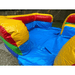 Moonwalk USA 16'H Rainbow Water Slide Wet n Dry Pool Close Up View