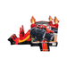 25ft Digger Monster Truck Combo – Construction-Themed Inflatable for Parties Front Alternate View