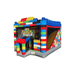 Block Party Buster All-in-One Combo – Ultimate Backyard Inflatable Front Left View