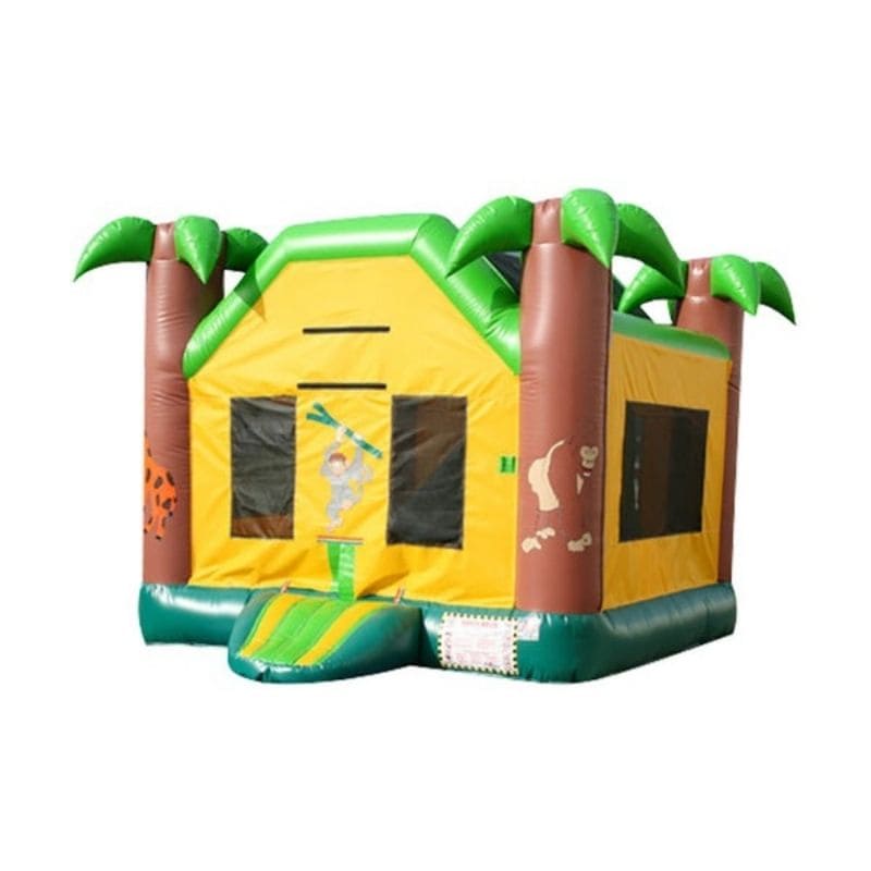 Bouncing Angels 5-1 Mini Tropical Combo with Slide Front Left View