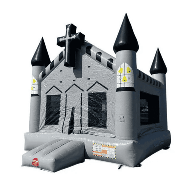 Moonwalk USA Church Bounce House Front Right View
