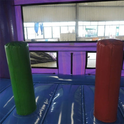 Wave Wet Dry Combo Bounce House interior play features