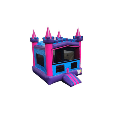 13 ft Princess Castle Inflatable Bounce House- Commercial-Grade Front Right View