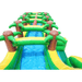 Moonwalk USA Palm Tree Screamer Slide w/ Slip n Splash Top of Palm Trees View
