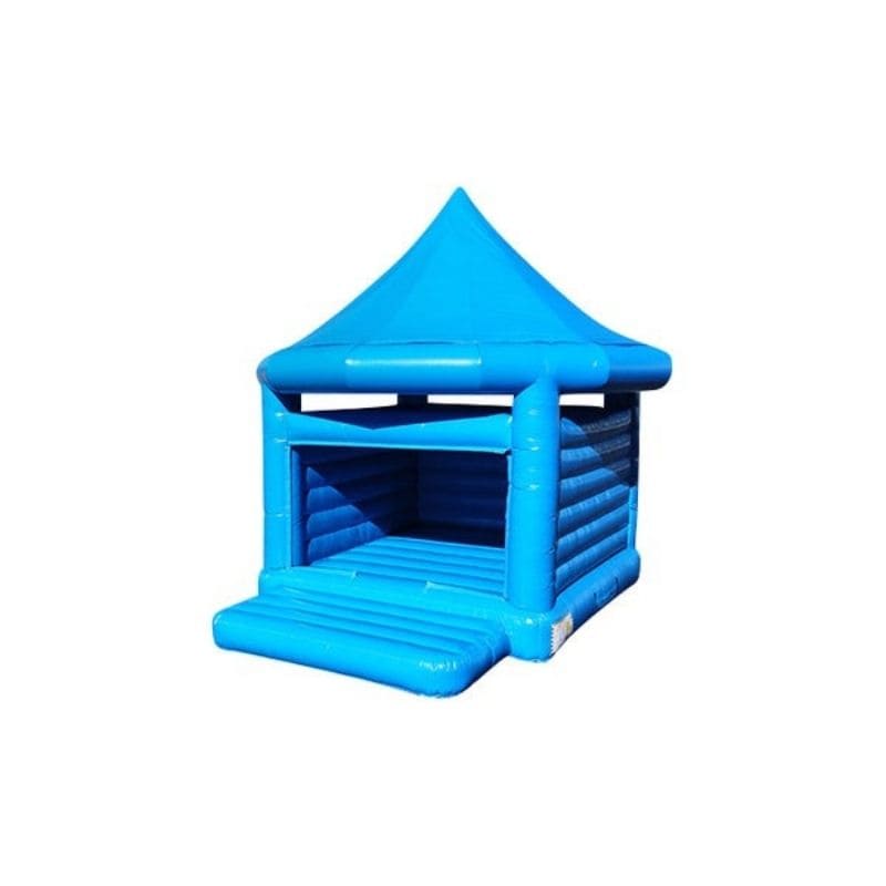 Bouncing Angels Wedding Bounce House - White, Pink, Blue