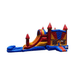 27ft Classic Dual Lane Combo – Twin Slide Inflatable for Rental Fun Front View