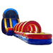 Moonwalk USA Rainbow Screamer Slide w/ Slip n Splash Front Right View