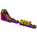 Moonwalk USA Rainbow Screamer Slide w/ Slip n Splash Render View