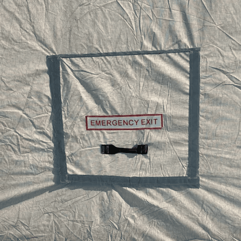 Moonwalk USA Church Bounce House Emergency Exit View