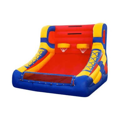 Inflatable Interactive Basketball Game Front Left View