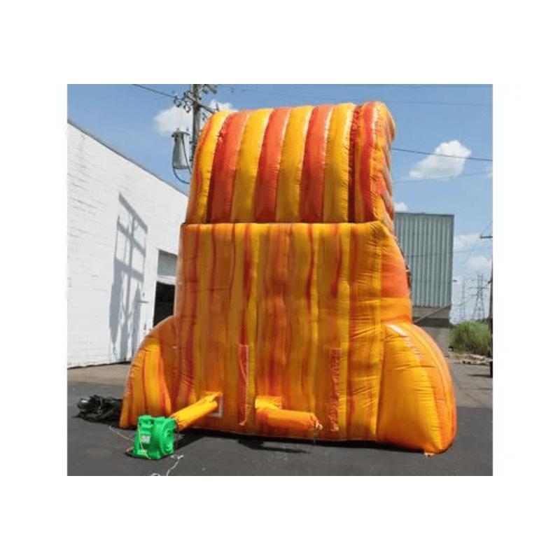 Moonwalk USA Volcano Screamer Slide w/ Slip n Splash Rear View