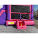 Moonwalk USA Pink Castle Bouncy House Combo Wet n Dry Entrance View